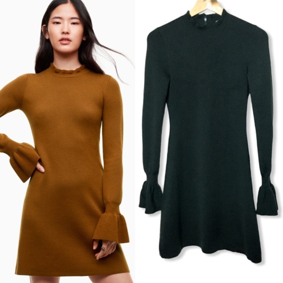 Wilfred Aritzia Carre Merino Wool Dress | Small